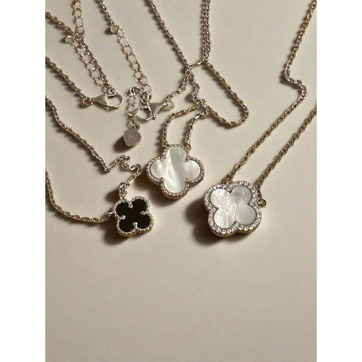 Radiant Flowering Necklaces: The Elegance of Sterling Silver Brilliance