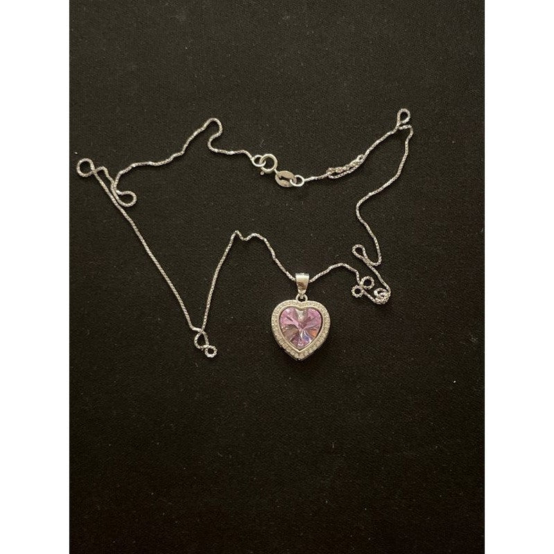 Radiant Heart Pendant Necklace