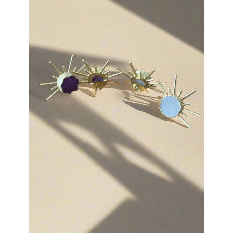 Radiant Sunbeams Stud Earrings