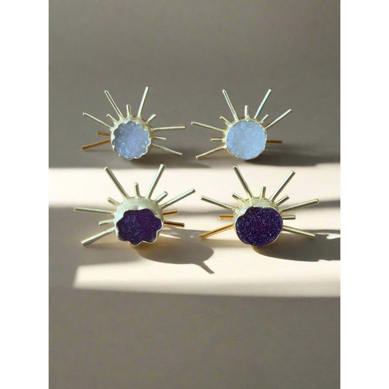 Radiant Sunbeams Stud Earrings