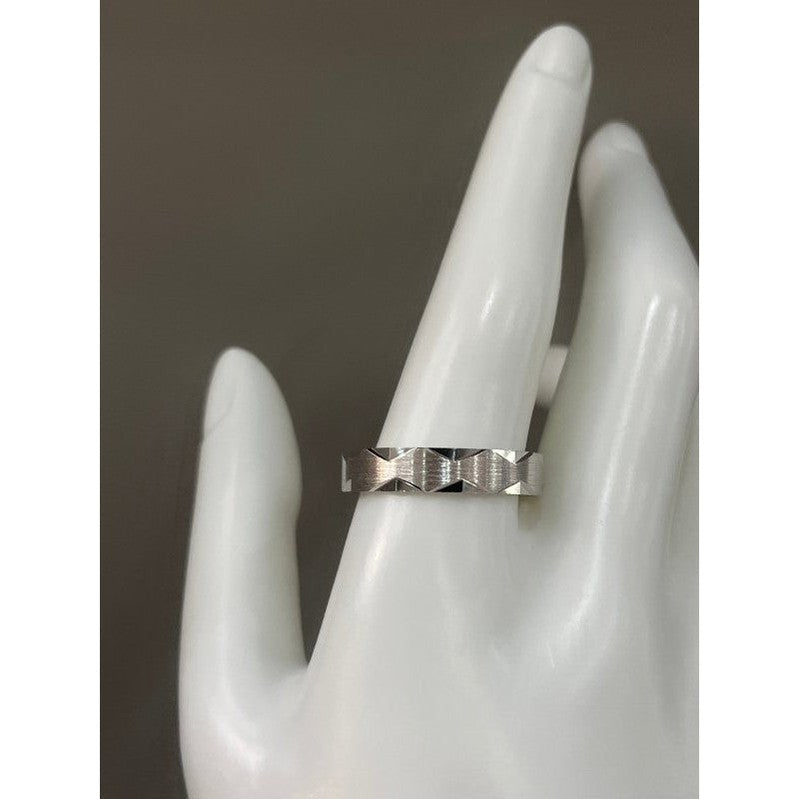 Regal Crown Sterling Silver Men's Ring