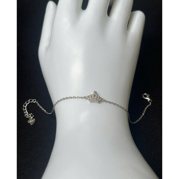 Royal Crown Sterling Silver Bracelet