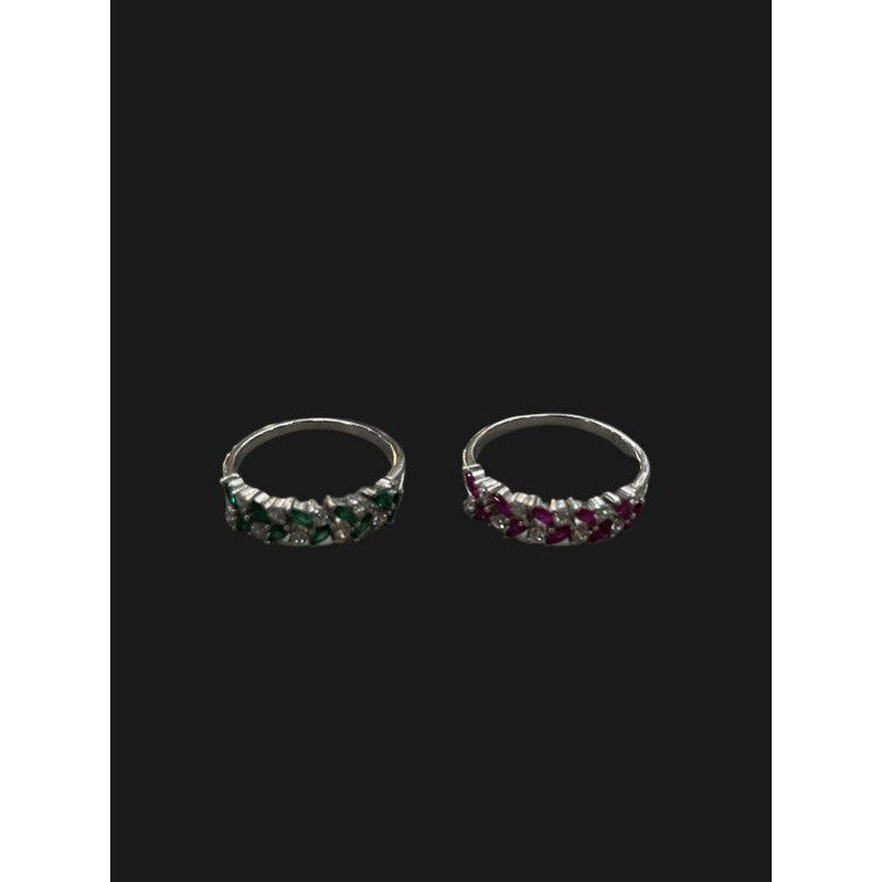 Royal Radiance Ruby & Emerald Ring