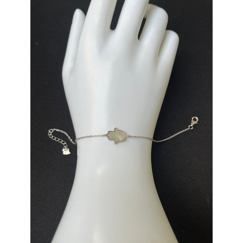 Sterling Silver Hand Bracelet – A Unique Symbol of Strength and Protection