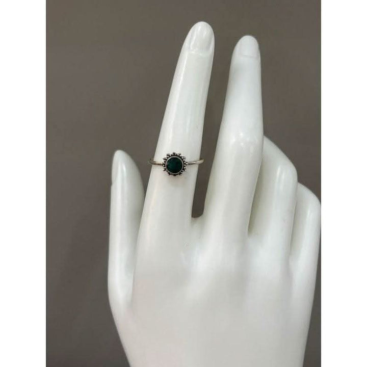 Vintage Tropical Breeze: Sterling Silver Rings Infused with Comfort and Vibes - Saras Beads & Jewellery