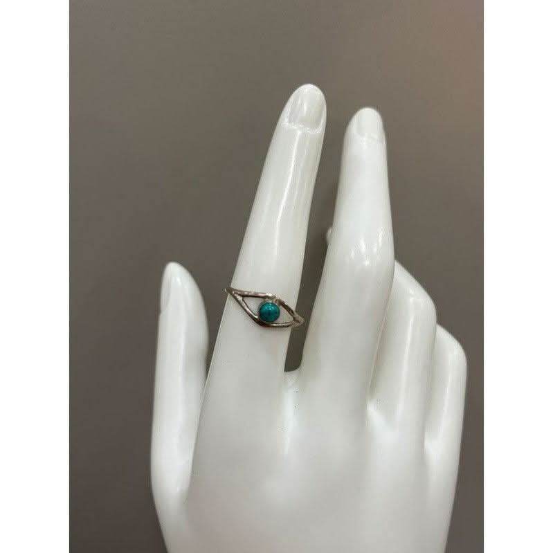 Vintage Tropical Sterling Silver Rings - 2 (Size 6)