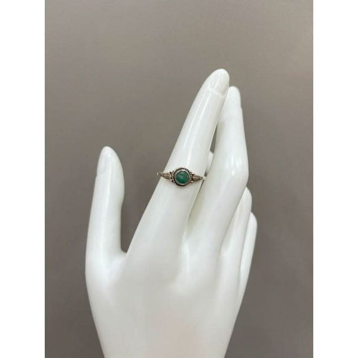 Vintage Tropical Breeze: Sterling Silver Rings Infused with Comfort and Vibes - Saras Beads & Jewellery