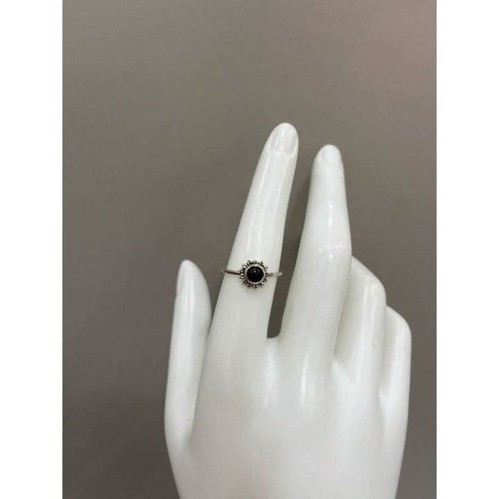 Vintage Tropical Breeze: Sterling Silver Rings Infused with Comfort and Vibes - Saras Beads & Jewellery
