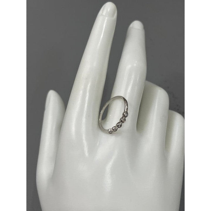 Whispering Elegance: Sterling Silver Ring