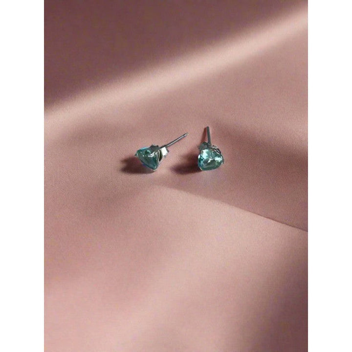 Wide Collection of Dazzling Love Sterling Silver Stud Earrings: Petite Sparkle for Every Occasion