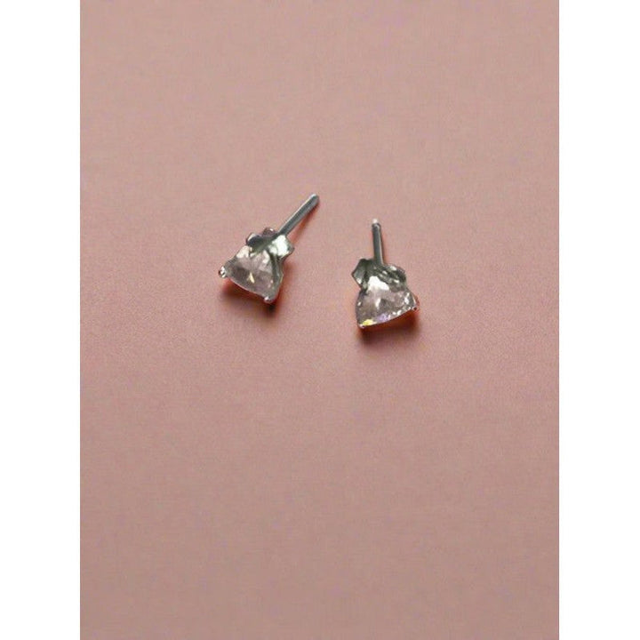 Wide Collection of Dazzling Love Sterling Silver Stud Earrings: Petite Sparkle for Every Occasion