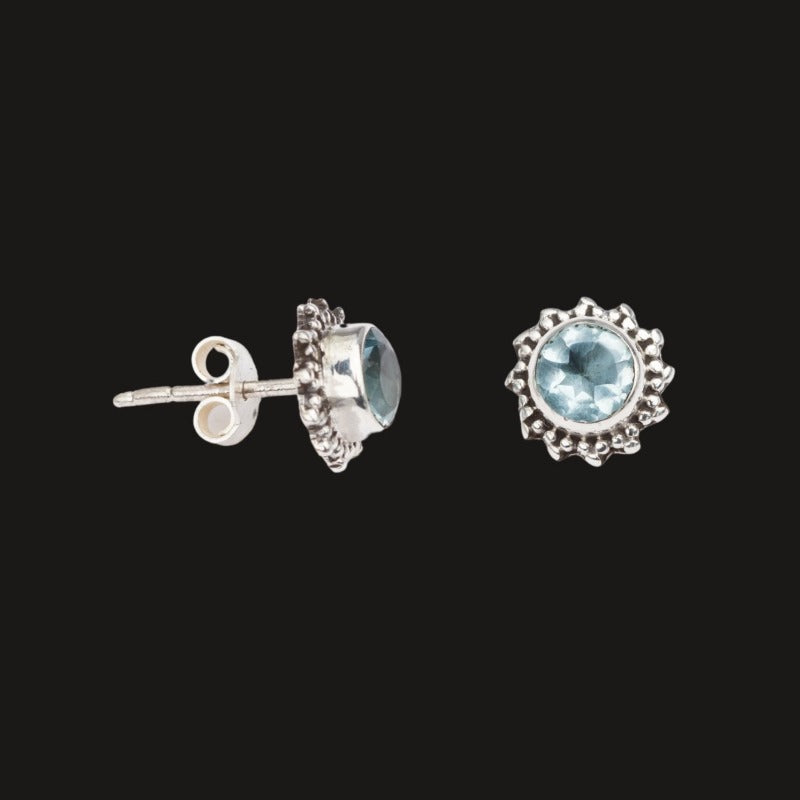 Whispers of Elegance: Sterling Silver Studs Collection - SBJ